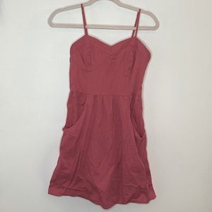 Mossimo sweetheart spaghetti strap summer dress.  Berry color. Size Small